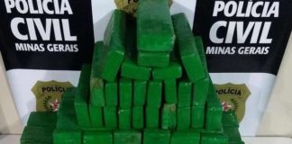 Itabirito: suspeito de participar da chacina da Vila é preso com 55kg de maconha no Marzagão
