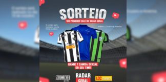 Radar Geral 100 dias: siga 3 perfis no Instagram e concorra a 1 camisa oficial do seu time; veja regras