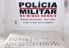 Itabirito: PM apreende 165 pedras de crack e 84 buchas de maconha no PA