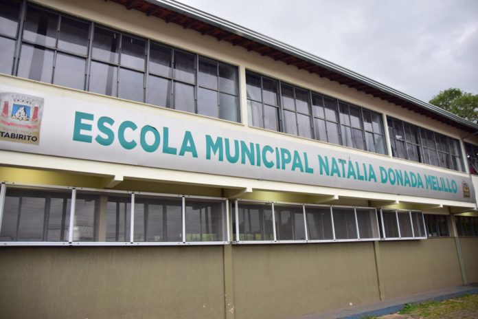 Escola Municipal Natália Donada Melillo é onde a criança estuda. Foto - Prefeitura de Itabirito