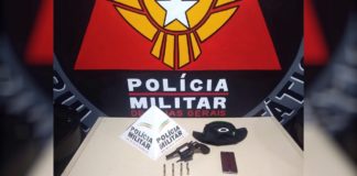 Mariana: PM apreende revólver em poder de menor suspeito de tráfico