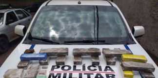 Itabirito: Com menor, PM apreende 10 kg de maconha, 131 comprimidos de ecstasy, cocaína e arma