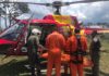 Após queda de 10m em cachoeira, mulher de Itabirito é levada de helicóptero para o João XXIII