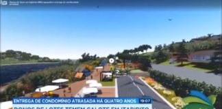 Itabirito: Angústia de 400 famílias, donas de lotes do Condomínio Lagoa Park, é destaque na Record TV