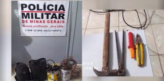 Itabirito: 1 furto tentado e 3 consumados dão prejuízo ao União de mais de R$ 30 mil; 3 presos