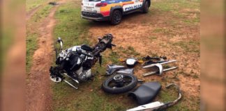 Ouro Preto: Moto é furtada e, no dia seguinte, PM a recupera em processo de desmanche