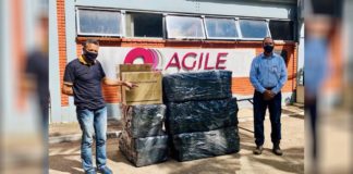 Covid: Agile Minerals doa 6 mil máscaras e 480 rolos de algodão para a Saúde de Itabirito