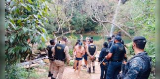 Onda Roxa: Fiscalização da GM e da PM retira 25 pessoas de 3 cachoeiras em Itabirito; fotos
