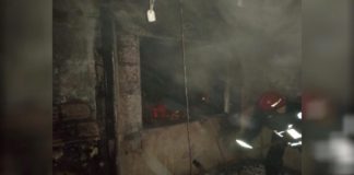 Itabirito: Residência pega fogo no bairro Capanema e mobiliza Brigada