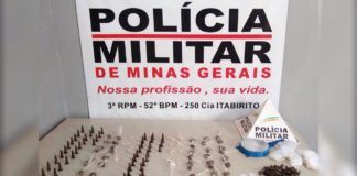 Itabirito: Traficante de 18 anos com várias passagens pela polícia é preso no Padre Adelmo