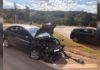 Itabirito, BR-356: Colisão entre 2 carros deixa 4 vítimas com escoriações; fotos