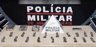 Itabirito: Menor de 16 anos, suspeito de tráfico de drogas, é apreendido pela PM no Monte Verde