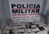 Itabirito: PM prende 2 flagrados por câmeras de loja; eles tinham acabado de furtar 60 celulares