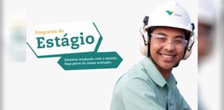 Estágio na Vale: 400 vagas para MG; entre as cidades beneficiadas estão Itabirito, Ouro Preto e Mariana
