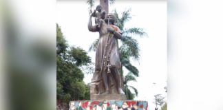 Itabirito: Jardim São Cristóvão tem imagem do santo em bronze furtada