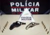 Jovem presa por suspeita de tráfico em Itabirito, e menor é apreendido com 2 revólveres em Mariana