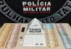Antônio Pereira – Ouro Preto: PM prende suspeito de tráfico com 55 pedras de crack e R$ 2.587