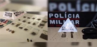 Suspeitos de tráfico: PM apreende um menor de 13 anos em Mariana e uma de 17 em Itabirito