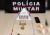 Ouro Preto: PM prende suspeito de tráfico na hora em que ele fracionava pedra bruta de crack