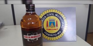 Itabirito: Maior e menor furtam licor de quase R$ 200 no Farid e são conduzidos pela GM