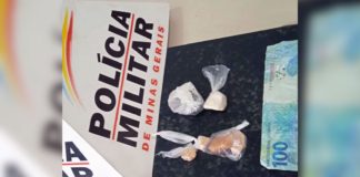 Amarantina: Ao vender droga, suspeito de tráfico dá troco com nota falsa e é preso pela PM