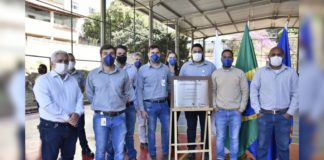 Itabirito: Prefeitura e Vale entregam quadra coberta e revitalizada na escola do Gutierrez