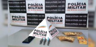 Traficante é preso pela PM em Padre Viegas, distrito de Mariana