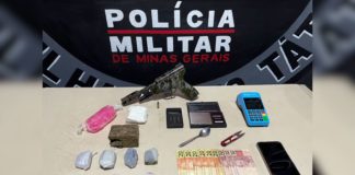 Amarantina: Jovem de 23 anos é preso suspeito de tráfico; arma de fogo artesanal é apreendida