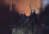 Itabirito: GM e Brigada se unem em combate a incêndio no Itaubira; vídeo