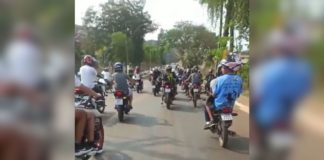 Itabirito: Amigos prestam homenagem a jovem, de 19 anos, que morreu em acidente de moto