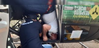 “É horrível!”, diz prefeito de Itabirito depois de participar do simulador de capotamento