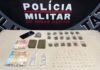Itabirito: PM prende homem com 68 pedras de crack e jovem motociclista com arma de fogo