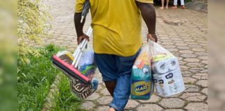 Amarantina recebe do Lions 120 kits para vítimas das chuvas; auxílio no valor total de R$ 50 mil