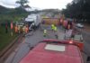 BR-040, Congonhas: motorista morre em acidente envolvendo 2 caminhões e 1 carro; VEJA FOTOS