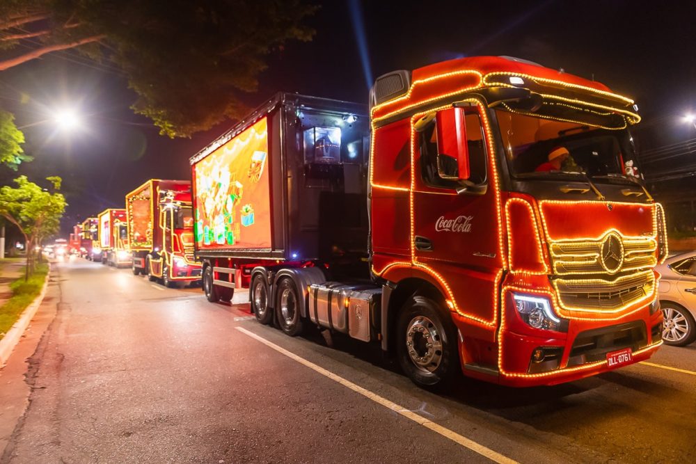 Coca Cola divulga rota da Caravana de Natal em Itabirito Radar Geral