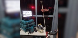 Polícia recupera celular e ferramentas furtados em Ouro Preto