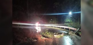 Itabirito: deslizamento de encosta interdita acesso 1; Prefeitura trabalha para liberar vias