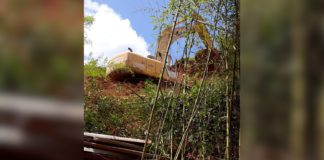 Itabirito: após matéria no Radar, obras para reaver acesso a 4 casas começam no bairro Calçadas