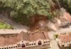 Ouro Preto: minutos antes do deslizamento, que destruiu casarão, bombeiros isolaram a área