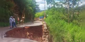 Motociclista morre ao cair em cratera na Curva do Vento, em Ouro Preto