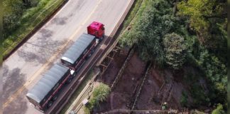 Itabirito: MPF recomenda que em 45 dias haja solução para talude que cede na Curva da Celinha