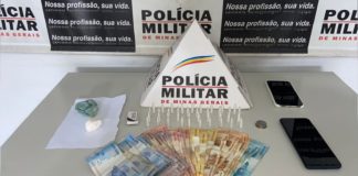 Em Mariana, mulher é presa por tráfico de drogas durante mandado de busca e apreensão