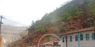 Ouro Preto: mais um imóvel desaba após o deslizamento do Morro da Forca