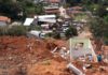 Família busca ajuda após ter casa soterrada em Itabirito