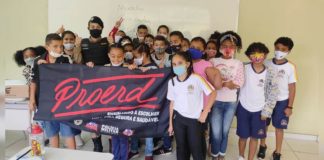 Programa da PM contra drogas, para crianças, está de volta em Itabirito, Ouro Preto e Mariana