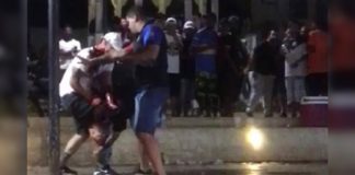 VEJA VÍDEO: em plena praça, jovem é morto após garrafada em Mariana