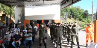Após 244h de treinamento, Brigada de Itabirito recebe certificado que sela parceria com militares
