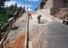Itabirito: começam as obras do novo trecho da Rua Francisco Mendanha, no bairro Santo Antônio Obras na rua Francisco Mendanha, no bairro Santo Antônio, em Itabirito. Foto: Prefeitura