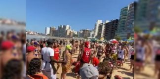Idoso de Minas Gerais morre afogado na Praia do Morro, em Guarapari (ES)