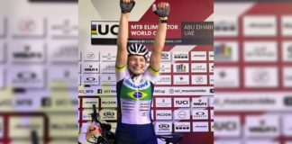 Marcela Lima, de Itabirito, vence etapa da Copa do Mundo de MTB Eliminator, em Abu Dhabi